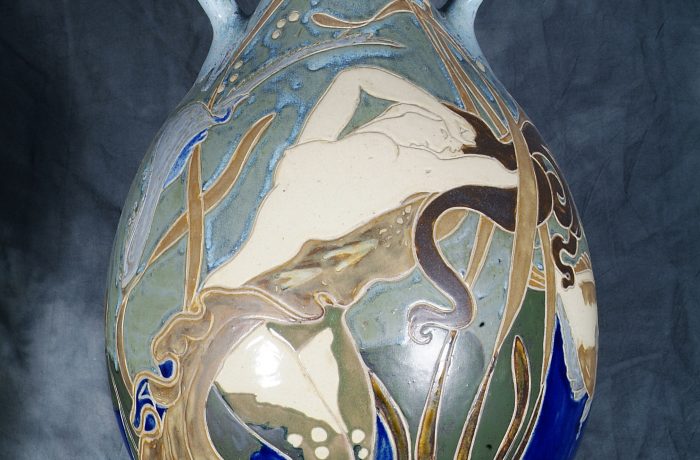 Vase à la sirène