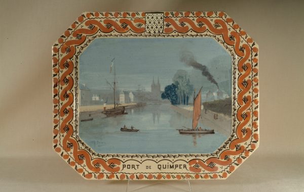 Plat “Le port de Quimper”