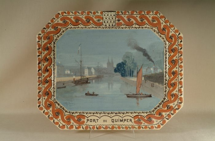 Plat “Le port de Quimper”