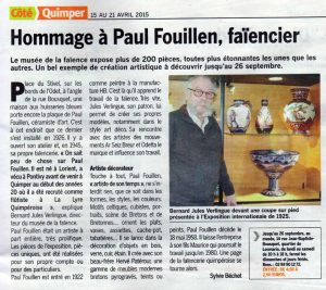 article coté quimper avril 2015