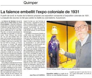 article Ouest France 2014